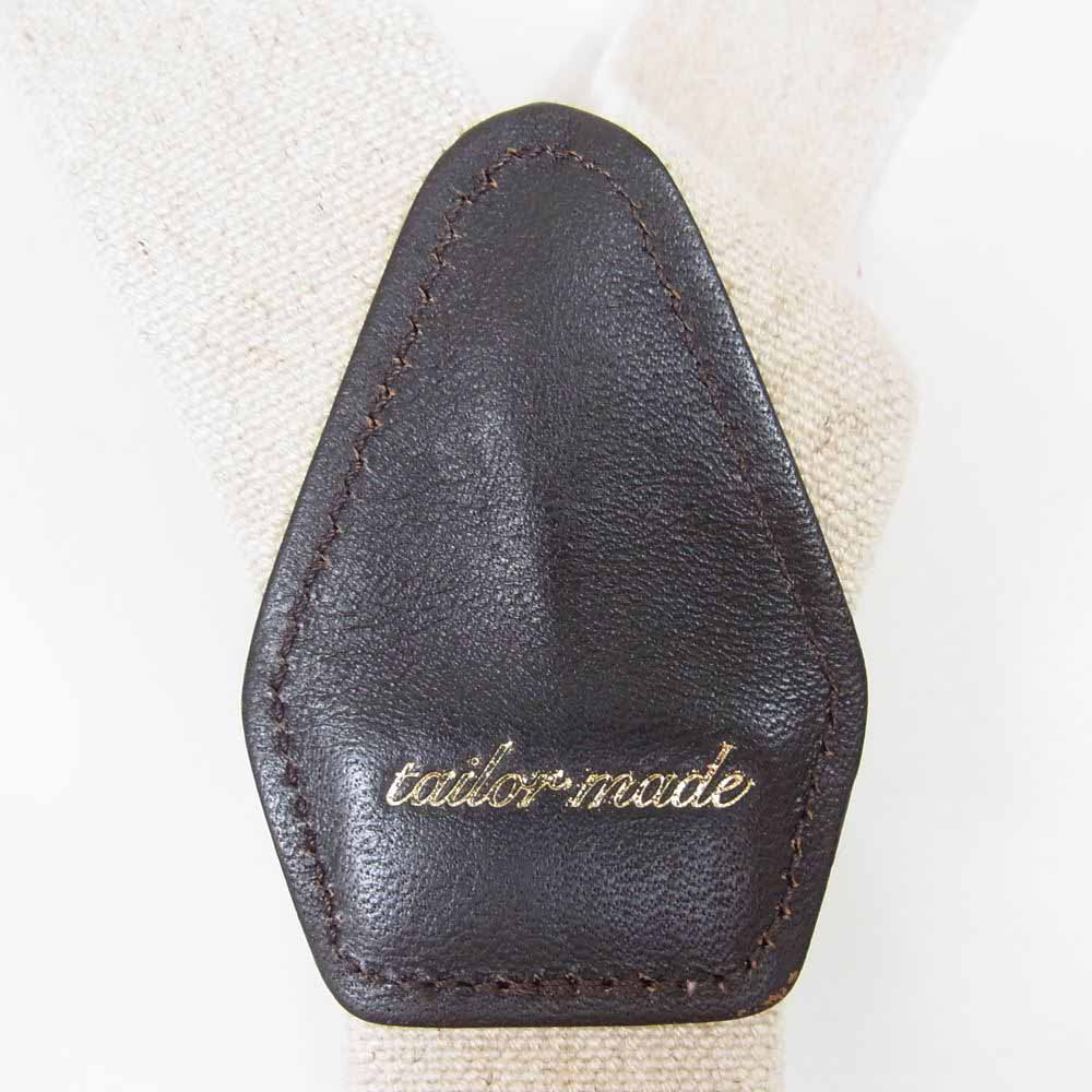 The REAL McCOY'S ザリアルマッコイズ DOUBLE DIAMOND LINEN SUSPENDER リネン サスペンダー オフホワイト系【中古】