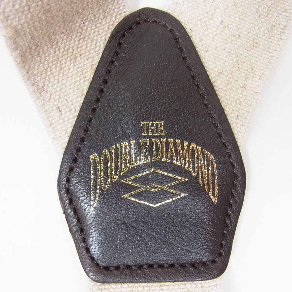 The REAL McCOY'S ザリアルマッコイズ DOUBLE DIAMOND LINEN SUSPENDER リネン サスペンダー オフホワイト系【中古】