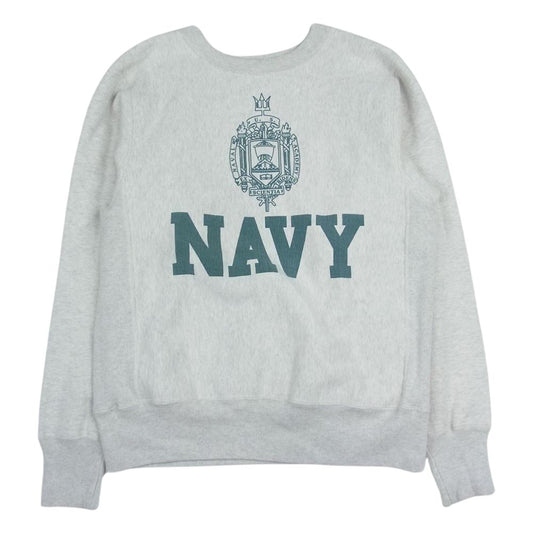 WAREHOUSE ウエアハウス 21AW Lot 483 NAVY リバースウィーブ スウェット グレー系 M【中古】