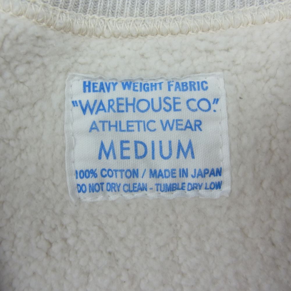 WAREHOUSE ウエアハウス 21AW Lot 483 NAVY リバースウィーブ スウェット グレー系 M【中古】