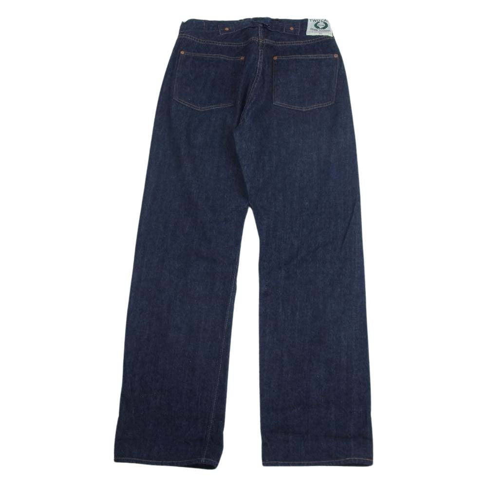 ティーシービー ジーンズ Two Cat's Waist Overall Natural Indigo トゥーキャット ウエスト オーバーオール ナチュラル インディゴ ジーンズ デニム パンツ インディゴブルー系 32【中古】