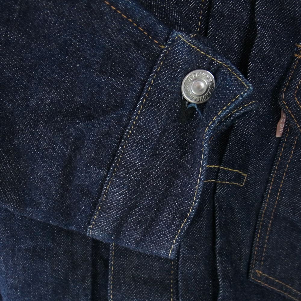 WAREHOUSE ウエアハウス Lot 2001XX(2000XX) 1947MODEL 1ST TYPE WITH BLANKET ファースト タイプ ブランケット デニム ジャケット インディゴブルー系 44【中古】