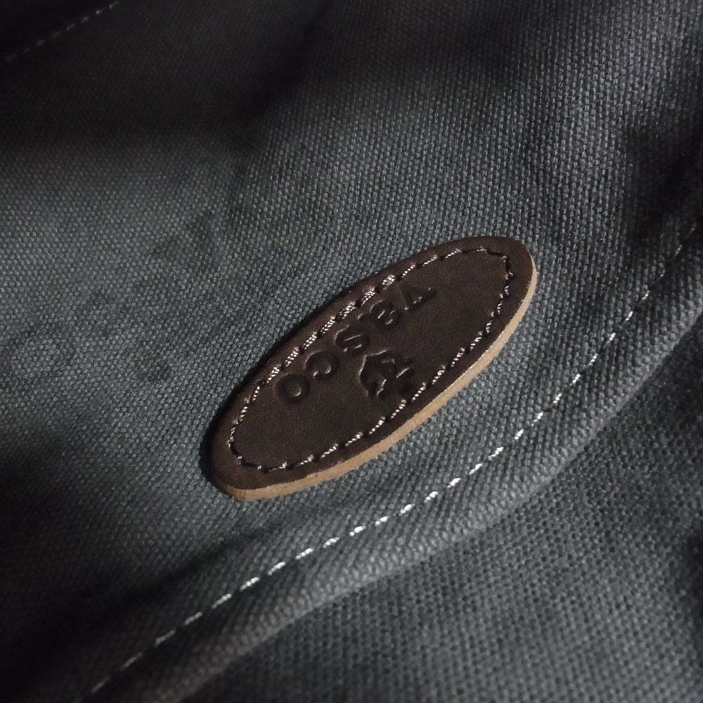 ヴァスコ VS244-LS LEATHER NELSON 2WAY BAG レザー ネルソン ショルダー トート バッグ ブラウン系【美品】【中古】