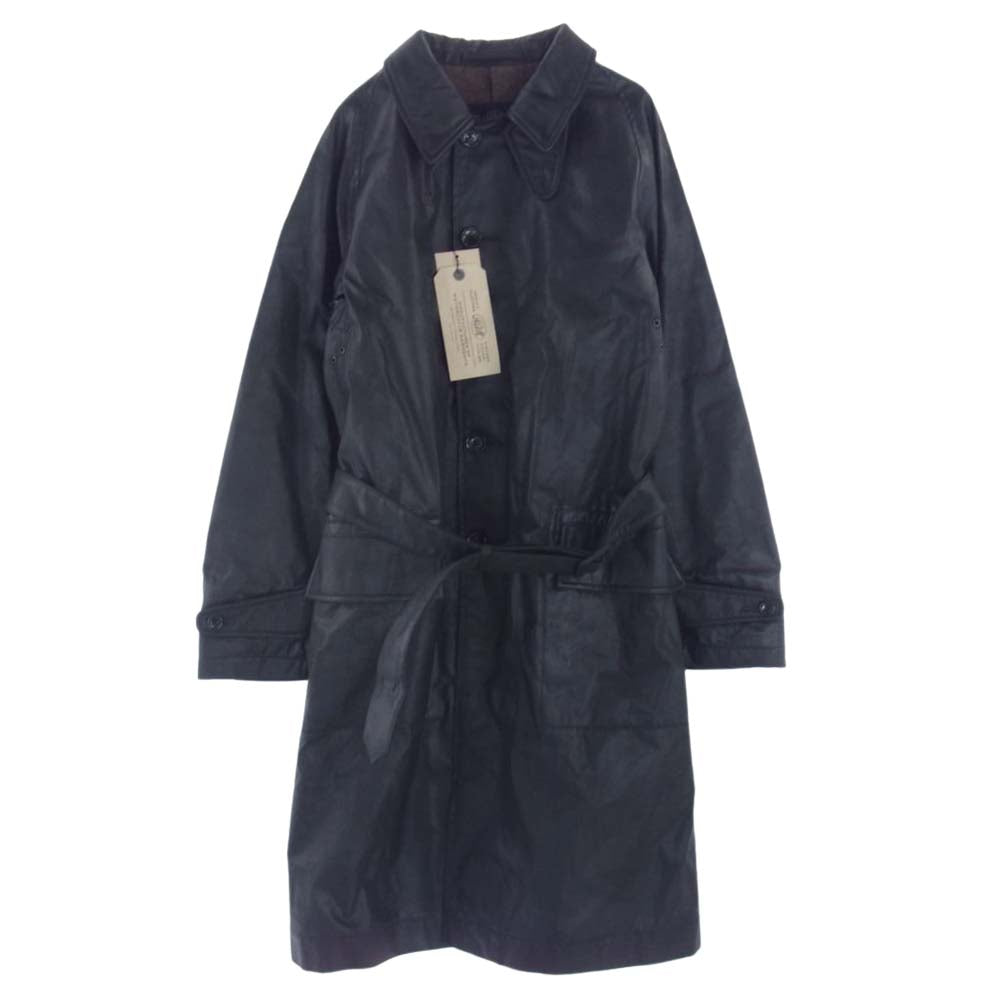 ADDICT CLOTHES アディクトクローズ ACV-WX05 WAXED COTTON SINGLE DISPATCH COAT ワックス オイルド コットン シングル コート ブラック系 38【中古】