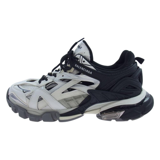 BALENCIAGA バレンシアガ 568614 TRACK2 トラック スニーカー ホワイト ブラック ホワイト系 ブラック系 27cm【中古】
