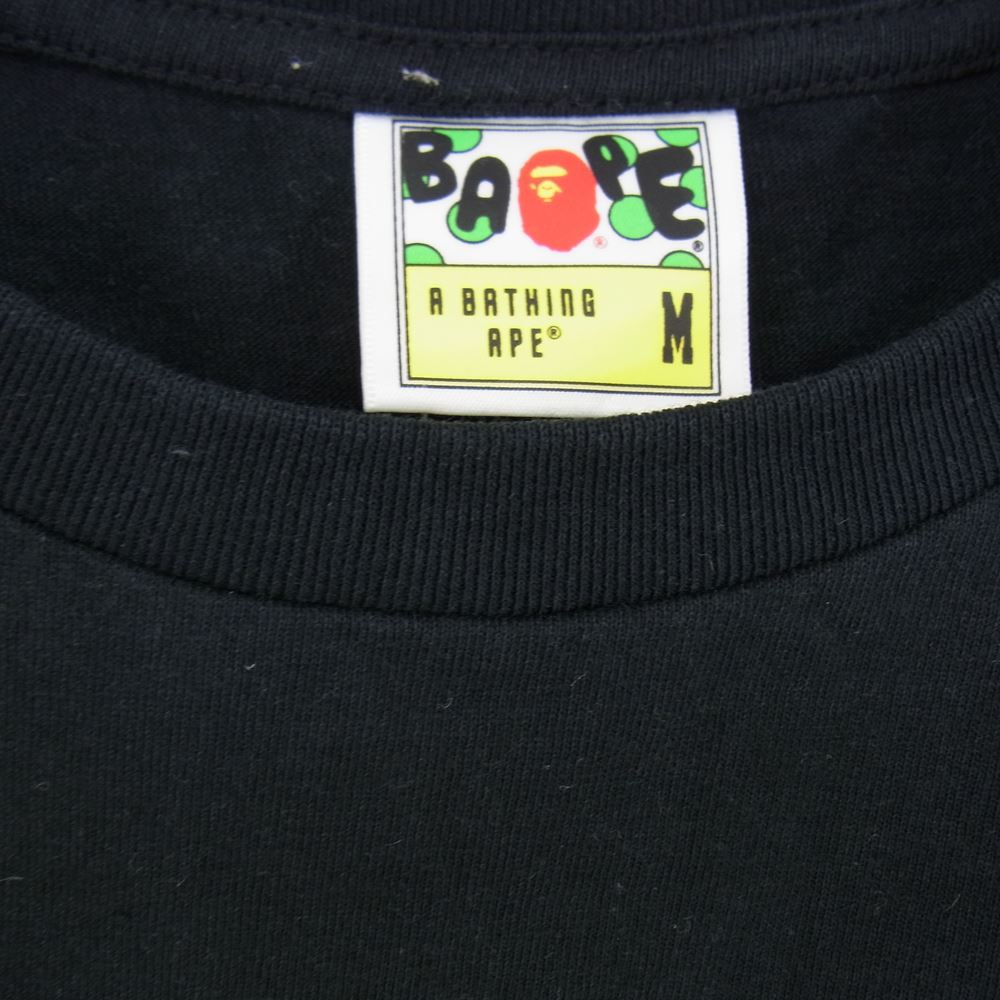 A BATHING APE アベイシングエイプ BY A BATHING APE バイ ア ベイシング エイプ 半袖 Tシャツ ブラック系 M【中古】
