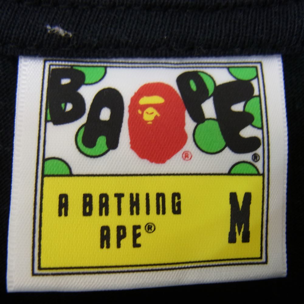 A BATHING APE アベイシングエイプ BY A BATHING APE バイ ア ベイシング エイプ 半袖 Tシャツ ブラック系 M【中古】