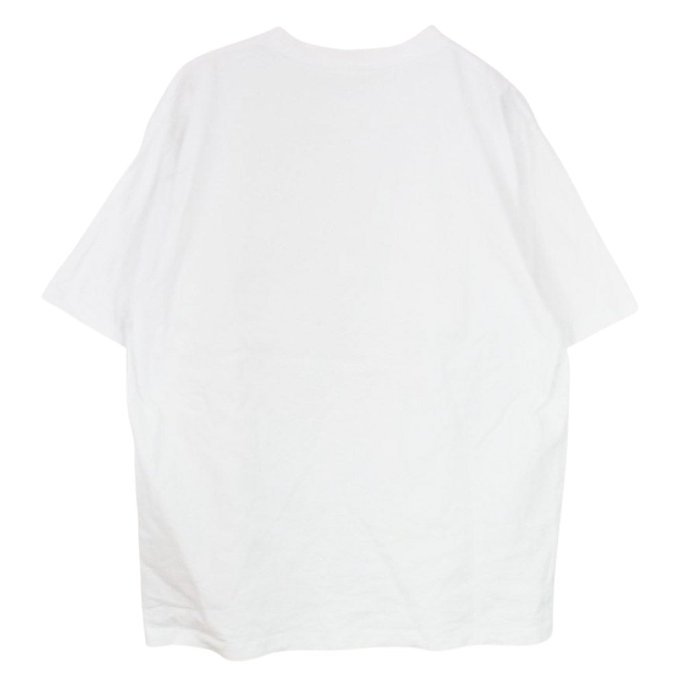 A BATHING APE アベイシングエイプ MULTI CAMO SHARK RLX TEE マルチカモ シャーク 半袖 Tシャツ ホワイト系 M【中古】