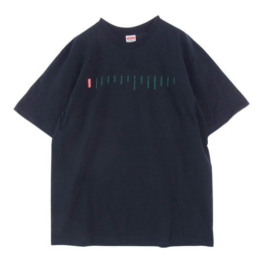 Supreme シュプリーム 23SS Location TEE ロケーション 半袖 Tシャツ ダークネイビー系 L【中古】