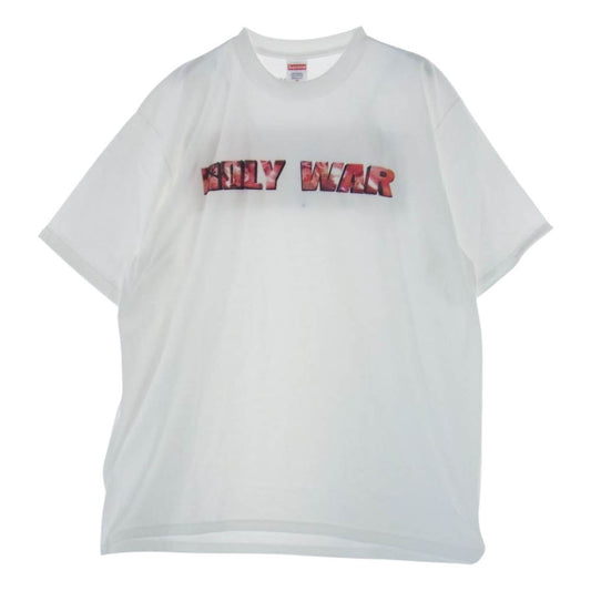Supreme シュプリーム  23AW Holy War TEE ホーリーワー 半袖 Tシャツ ホワイト系 XL【新古品】【未使用】【中古】