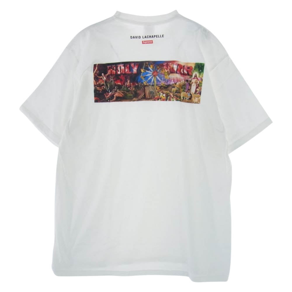 Supreme シュプリーム  23AW Holy War TEE ホーリーワー 半袖 Tシャツ ホワイト系 XL【新古品】【未使用】【中古】