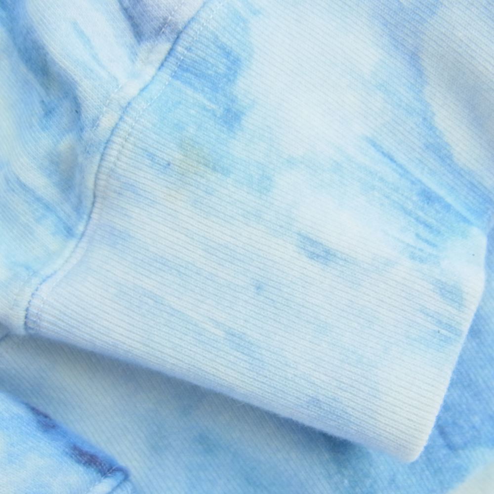 Supreme シュプリーム 21SS NF0A5G7S × THE NORTH FACE Ice Climb Hooded Sweatshirt ノースフェイス アイスクライム フーデッド スウェットシャツ プルオーバー パーカー ライトブルー系 L【中古】