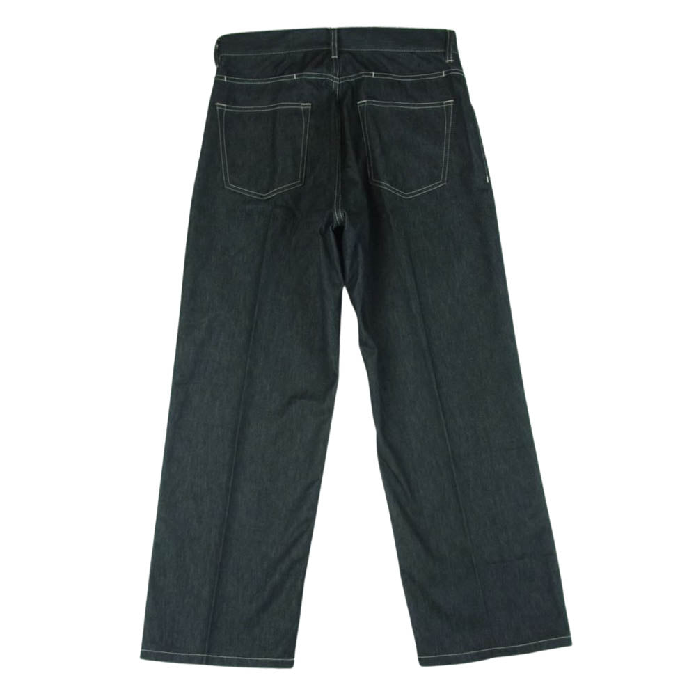 オーベット 23SS 23-01-016 エバーリジット ムラ糸 7ポケット デニム パンツ ブラック系 CHARCOAL BLACK 4【新古品】【未使用】【中古】