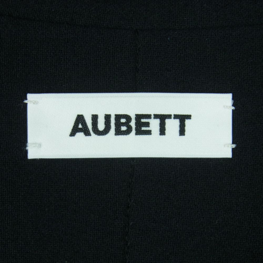 オーベット 23SS 23-01-001 サマーウール縮絨 サッカー生地 2B段返り テーラード ジャケット ダークネイビー系 3【中古】