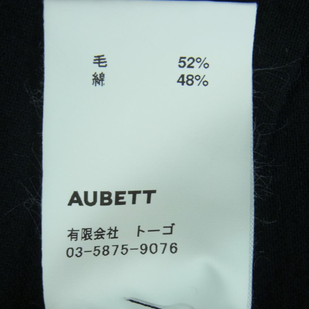 オーベット 23SS 23-01-001 サマーウール縮絨 サッカー生地 2B段返り テーラード ジャケット ダークネイビー系 3【中古】