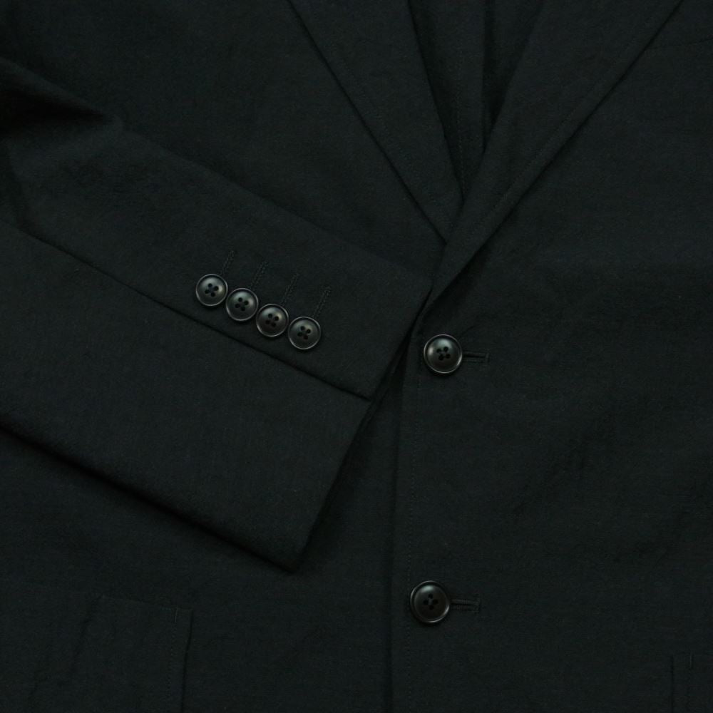 COMOLI コモリ 23SS X01-01005 ウール 2B ジャケット 日本製 ブラック系 1【中古】