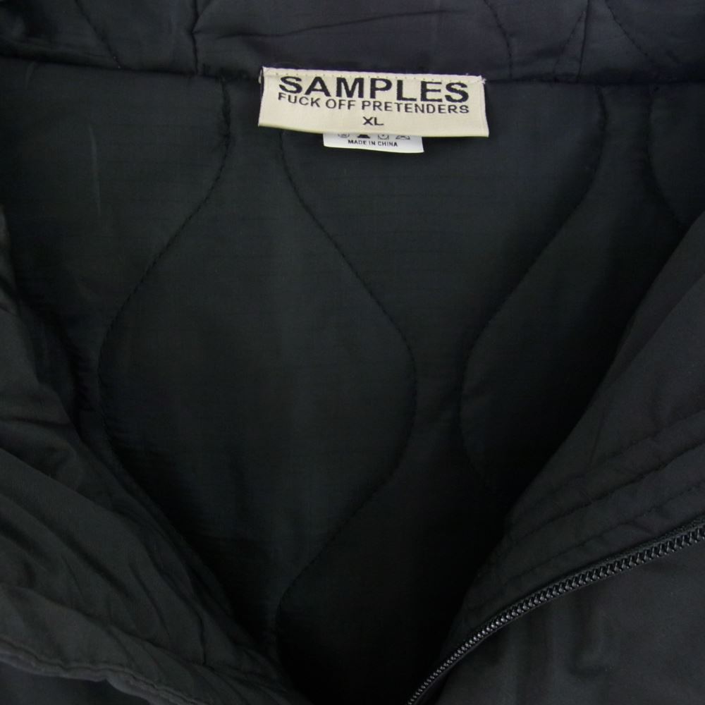 サンプルズ ナイロン パファー ジャケット パフ ブラック系 XL【中古】