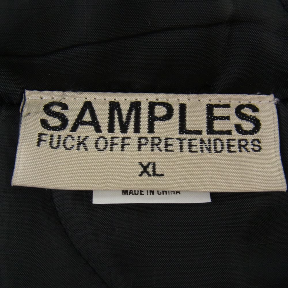 サンプルズ ナイロン パファー ジャケット パフ ブラック系 XL【中古】