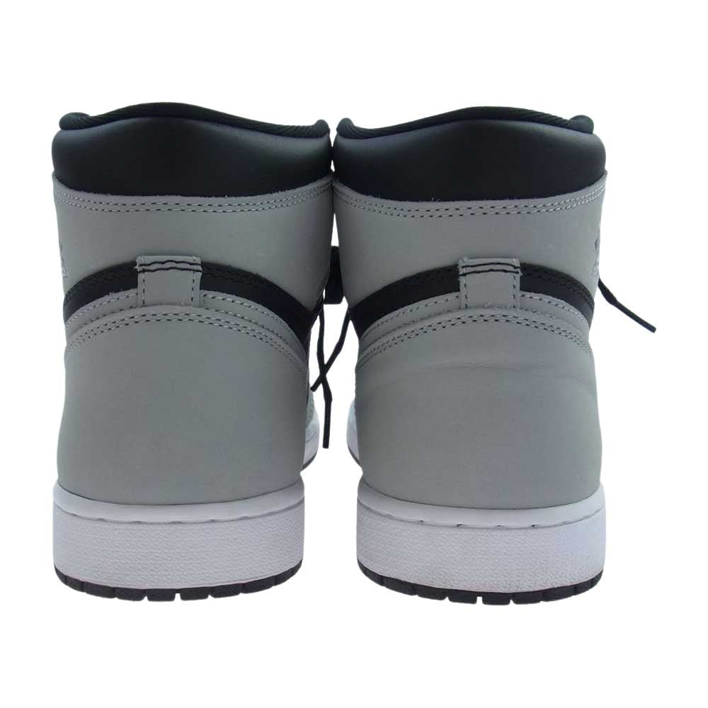 NIKE AIR JORDAN ナイキ ジョーダン 555088-035 Air Jordan 1 High OG Shadow 2.0 AJ1 エアジョーダン ハイ シャドウ スニーカー ブラック系 グレー系 28.5cm【中古】