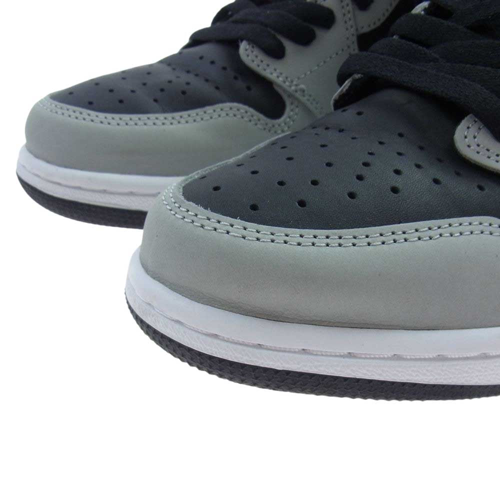 NIKE AIR JORDAN ナイキ ジョーダン 555088-035 Air Jordan 1 High OG Shadow 2.0 AJ1 エアジョーダン ハイ シャドウ スニーカー ブラック系 グレー系 28.5cm【中古】