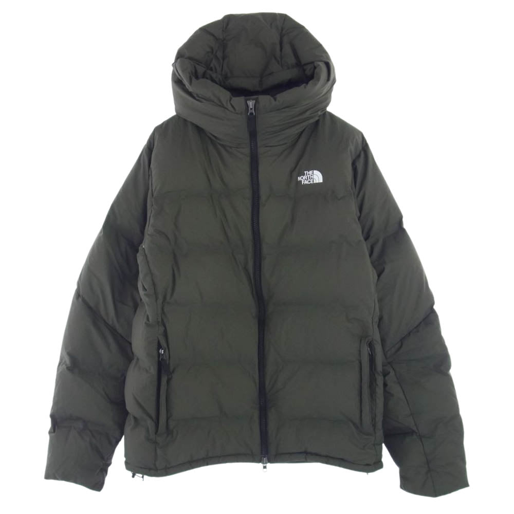 THE NORTH FACE ノースフェイス ND91915 Belayer Parka ビレイヤー パーカー カーキ ダウン ジャケット カーキ系 XL【中古】