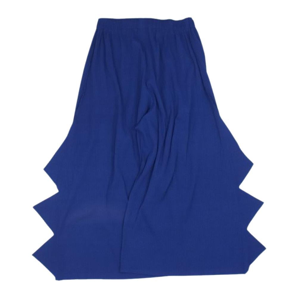 ISSEY MIYAKE イッセイミヤケ MI04KF378 me ミー A-POC INSIDE GIZAGIZA PLEATS プリーツ加工 イージー パンツ ブルー系 サイズ表記無【中古】