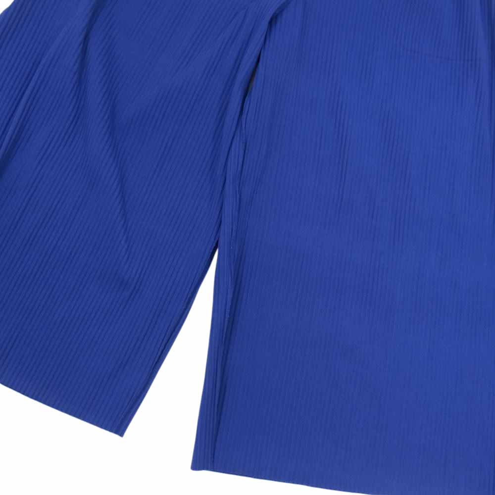 ISSEY MIYAKE イッセイミヤケ MI04KF378 me ミー A-POC INSIDE GIZAGIZA PLEATS プリーツ加工 イージー パンツ ブルー系 サイズ表記無【中古】