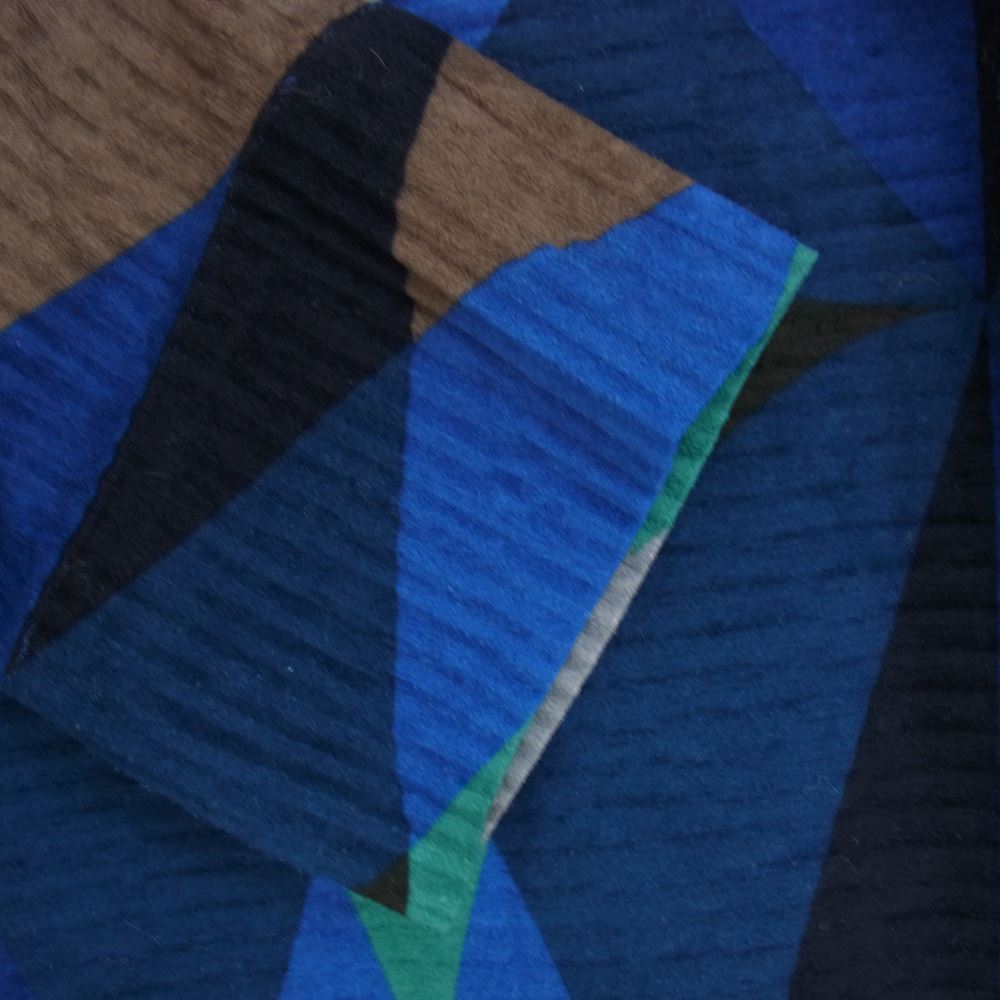 ISSEY MIYAKE イッセイミヤケ MI93JH482 me ミー プリーツ加工 2WAY セーラーカラー 長袖 ワンピース ブルー系 サイズ表記無【中古】