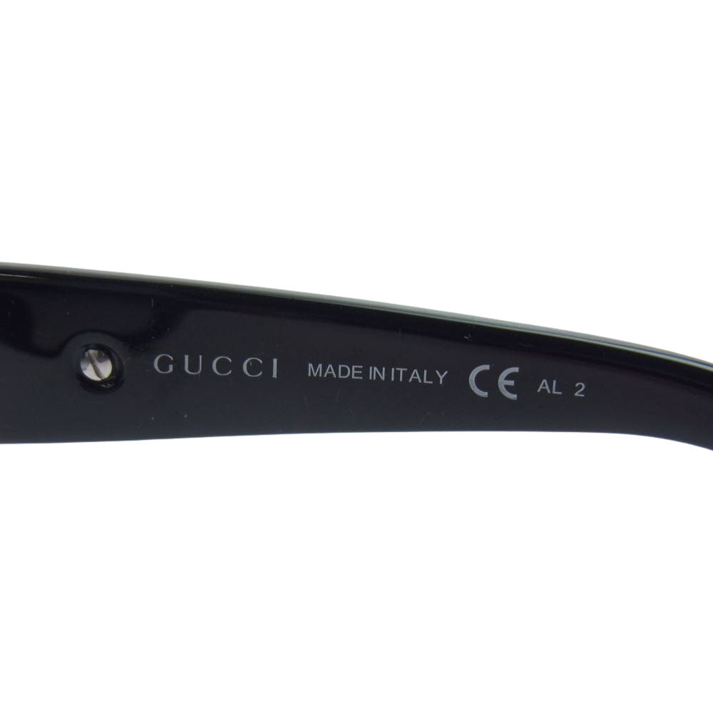 GUCCI グッチ GG3172/F/S ラインストーン サングラス ブラック系【中古】