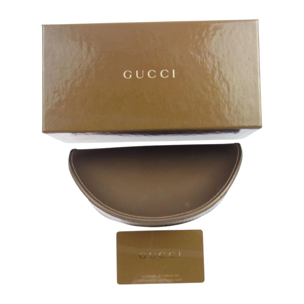 GUCCI グッチ GG3172/F/S ラインストーン サングラス ブラック系【中古】