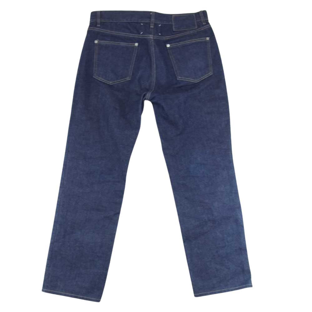 MAISON MARGIELA メゾンマルジェラ S50LA0101 S30561 10ライン 4ステッチ レギュラーフィット インディゴ デニムパンツ インディゴブルー系 32【中古】