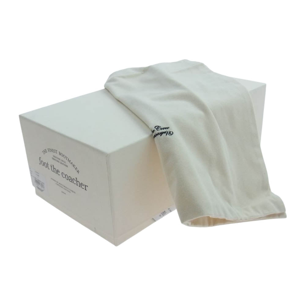 UNDERCOVER アンダーカバー UC1B4F03 × foot the coach フット ザ コーチャー shark sole leather setta  シャークソール レザー サンダル ブラック系 (9)27cm【新古品】【未使用】【中古】