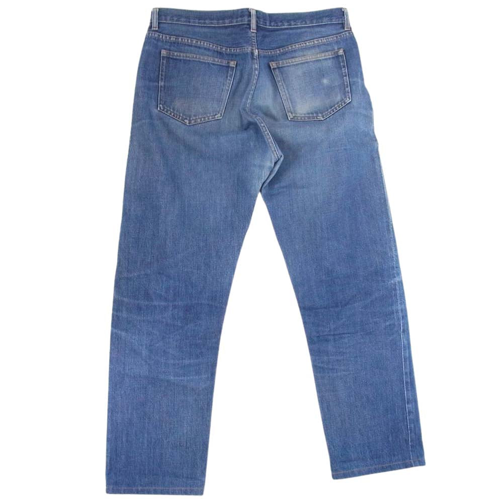 A.P.C. アーペーセー ボタンフライ デニム パンツ 赤耳 インディゴブルー系 34【中古】