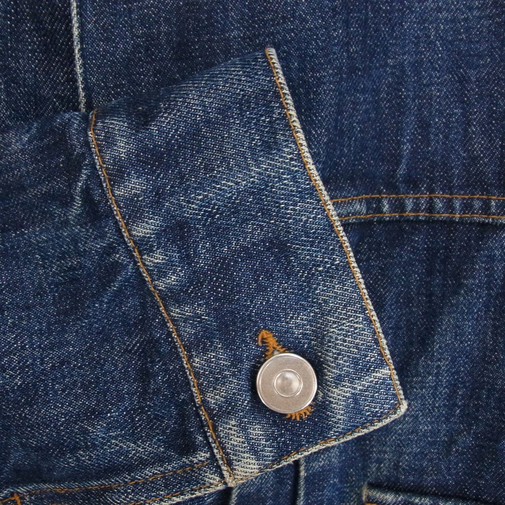 A.P.C. アーペーセー D-TK447 デニム ジャケット セカンド 赤耳 セルビッチ インディゴブルー系 M【中古】