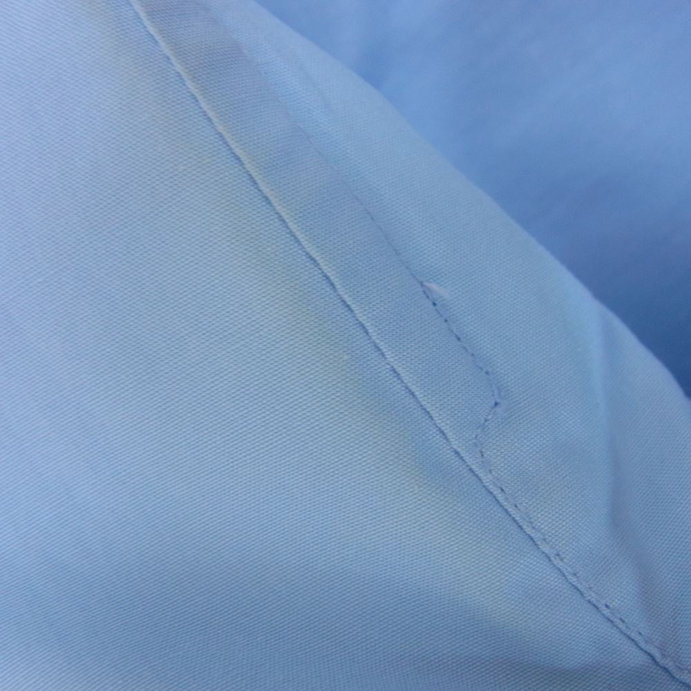 VALENTINO ヴァレンティノ 18SS PV0AB7394WW ボーダータイ 長袖 シャツ コレクションピース ブルー系 39【中古】