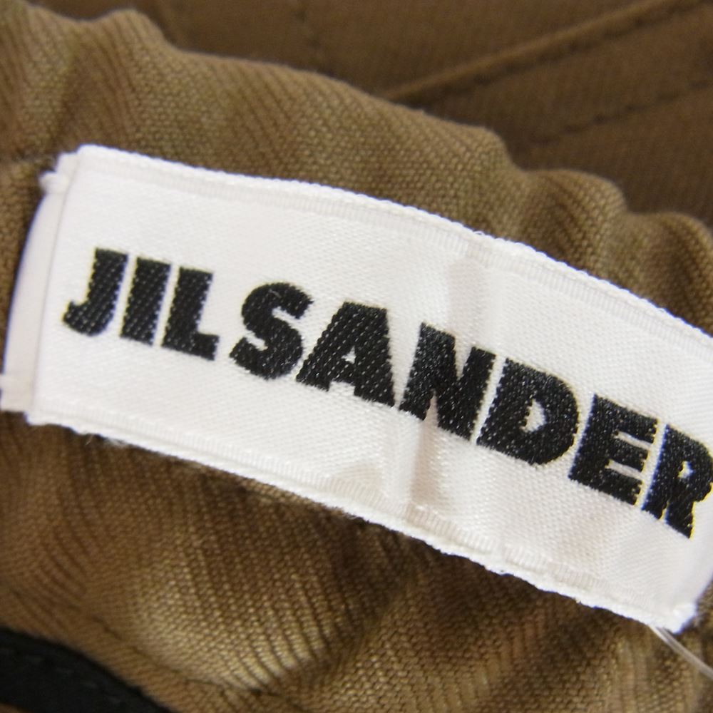 JIL SANDER ジルサンダー 20SS JSMQ311431 MQ21130001 Alem trousers イージー パンツ トラウザーズ ベージュ ベージュ系 46【中古】