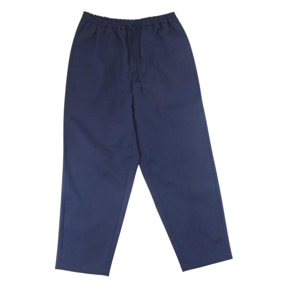 JIL SANDER ジルサンダー 20AW JSMR311401MR20250002 WOOL EASY SLACKS ウール イージー スラックス パンツ ネイビー系 46【中古】