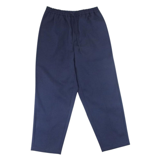 JIL SANDER ジルサンダー 20AW JSMR311401MR20250002 WOOL EASY SLACKS ウール イージー スラックス パンツ ネイビー系 46【中古】