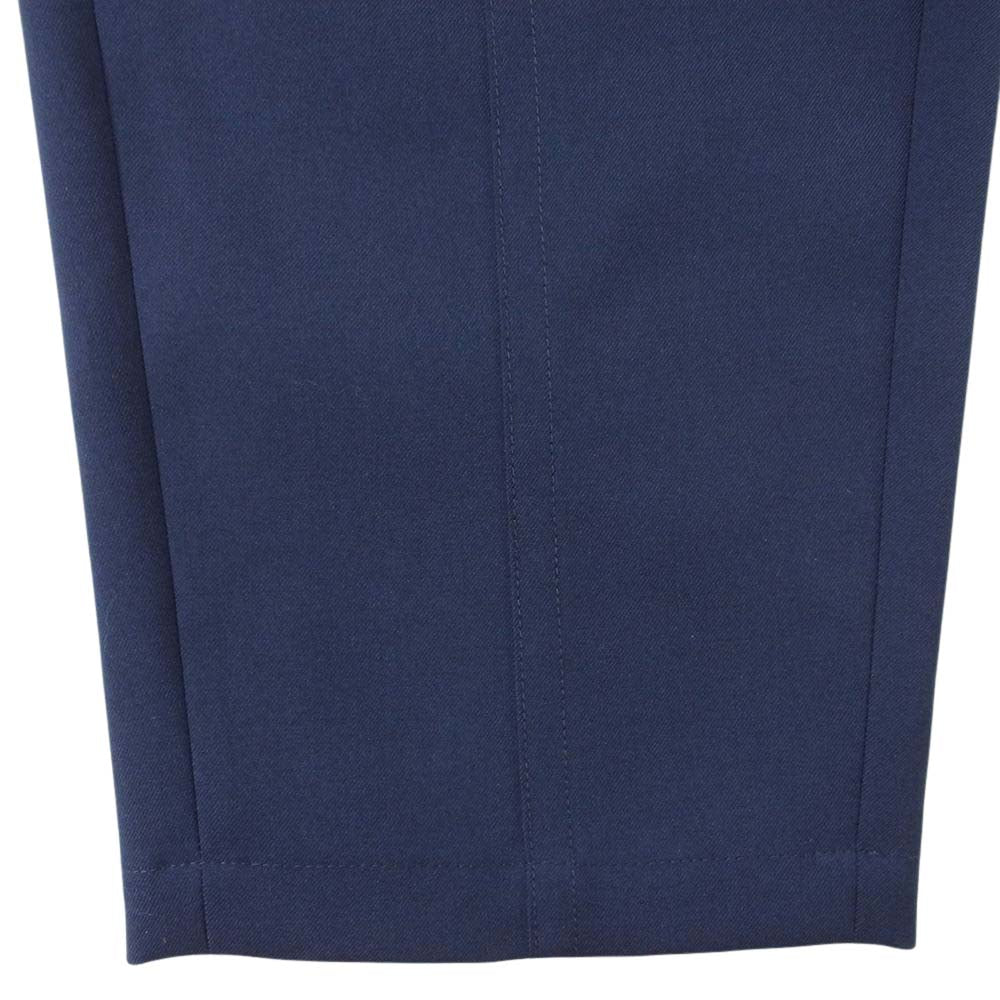 JIL SANDER ジルサンダー 20AW JSMR311401MR20250002 WOOL EASY SLACKS ウール イージー スラックス パンツ ネイビー系 46【中古】