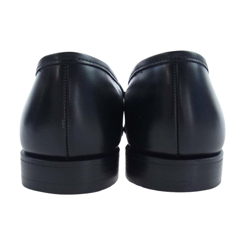 CROCKETT&JONES クロケットアンドジョーンズ 26224A-C01L1 Boston2 ボストン2 コインローファー レザー シューズ ブラック系 7 1/2E【中古】