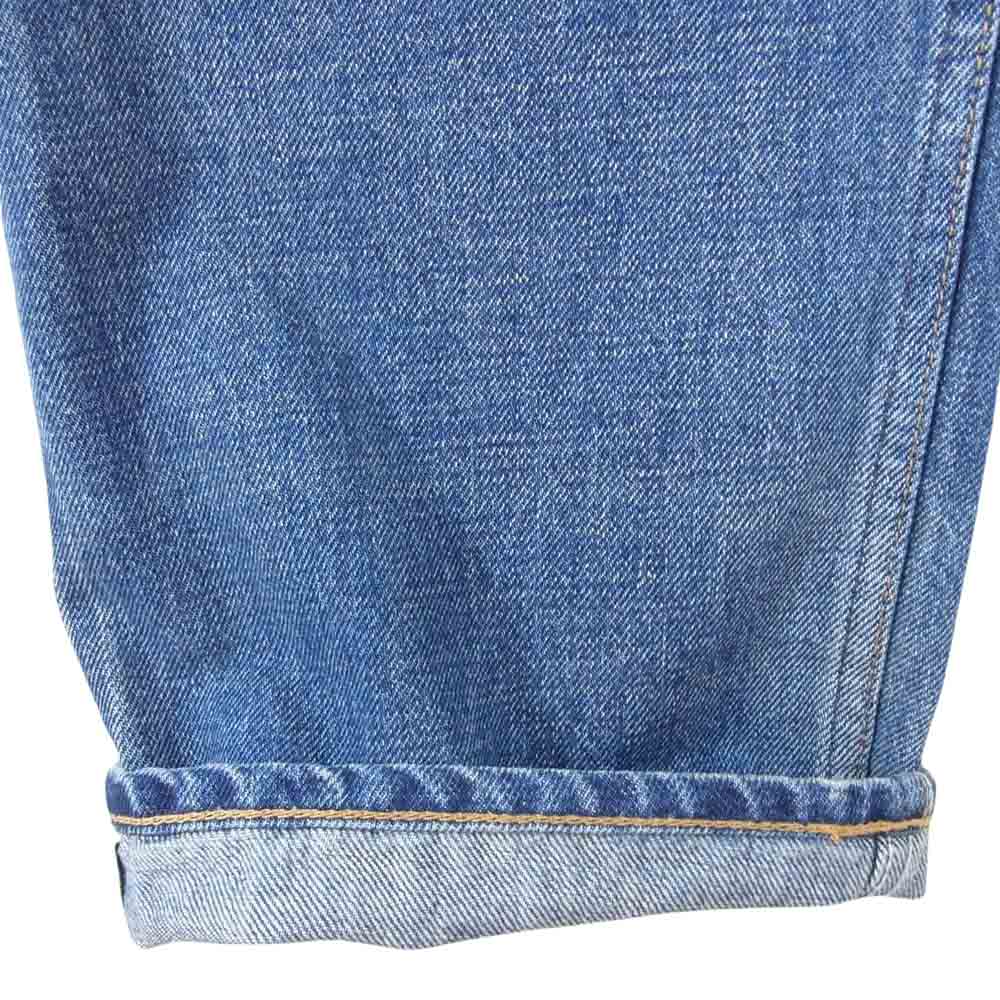 CELINE セリーヌ 19-20AW N318 945F 07UW カイハラデニム パンツ ストレート ボタンフライ インディゴブルー系 33【中古】