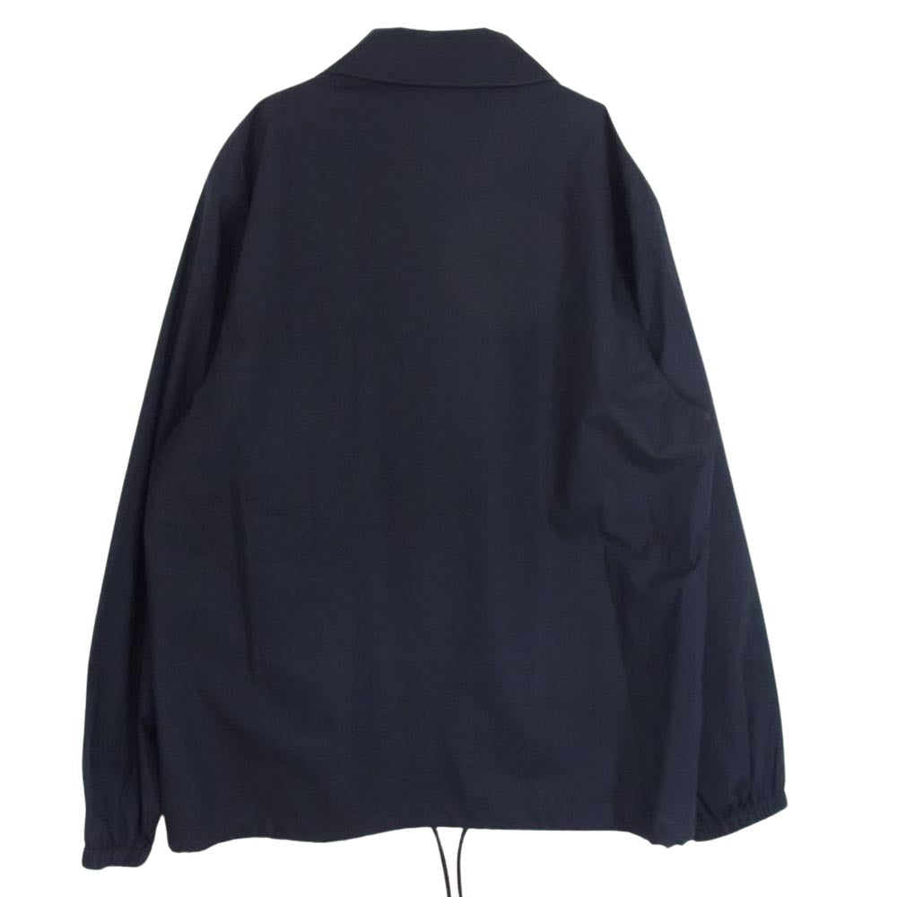 JIL SANDER ジルサンダー 20SS JSIQ420411 MQ24490001 Coach Jacket コーチ ジャケット ネイビー系 44【中古】