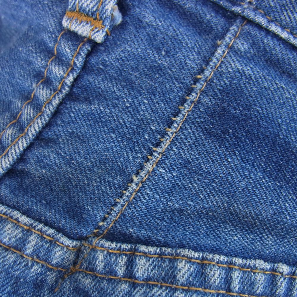 Levi's リーバイス ヴィンテージ オリジナル 501 66前期 刻印6 デニム パンツ インディゴブルー系 サイズ表記無【中古】