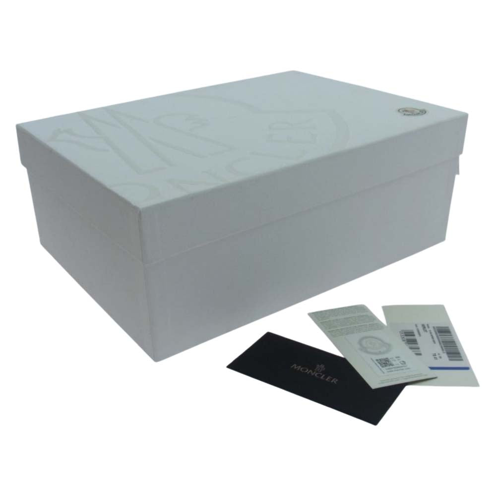 MONCLER モンクレール HERLOT ハーロット レースアップ スエード ハイキング トレッキング ブーツ シューズ ブラック系 ブラウン系 レッド系 41【新古品】【未使用】【中古】