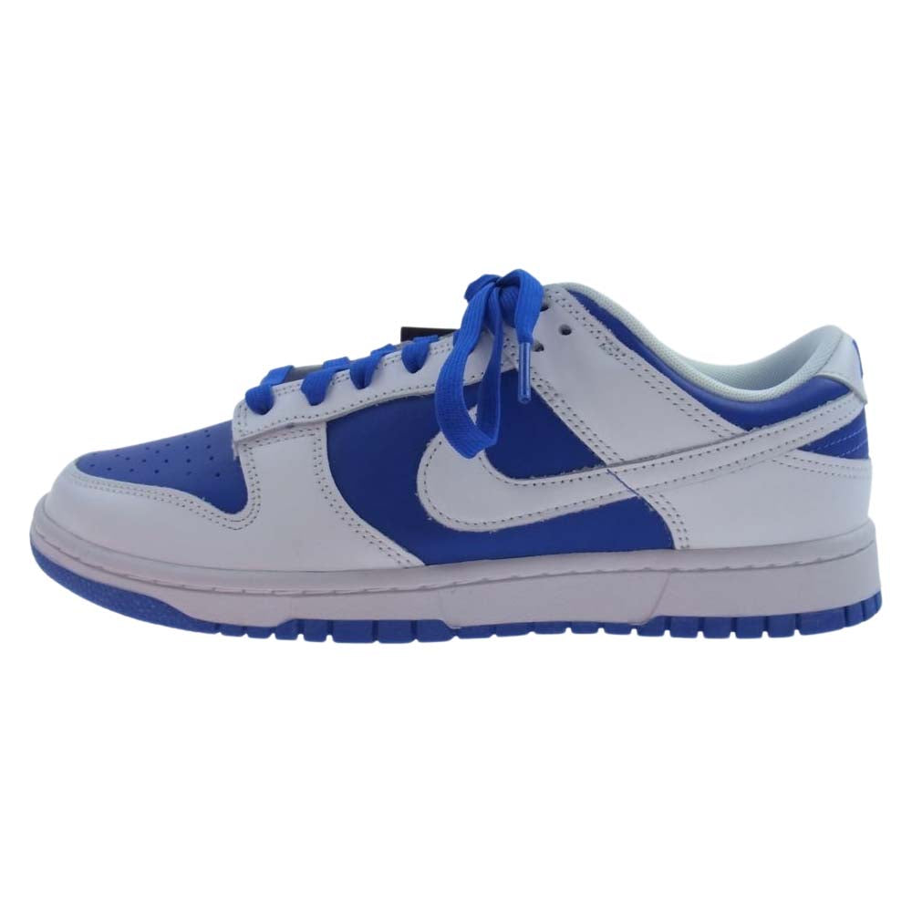 NIKE ナイキ DD1391-401 DUNK LOW RETRO RACER BLUE  ダンク ロー レトロ レーサーブルー ホワイト系 ブルー系 27.5cm【美品】【中古】