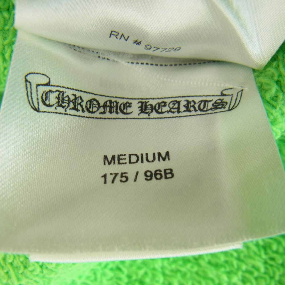 CHROME HEARTS クロムハーツ（原本無） MATTY BOY SEX RECORDS マッティボーイ クルーネック スウェット  ライトグリーン系 M【中古】