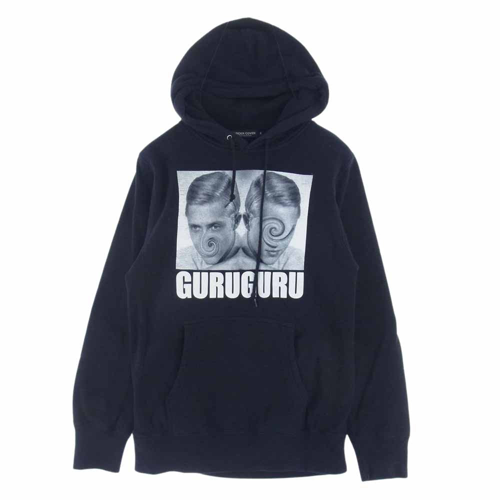 UNDERCOVER アンダーカバー 限定 GURUGURU パーカー ブラック系 M【中古】