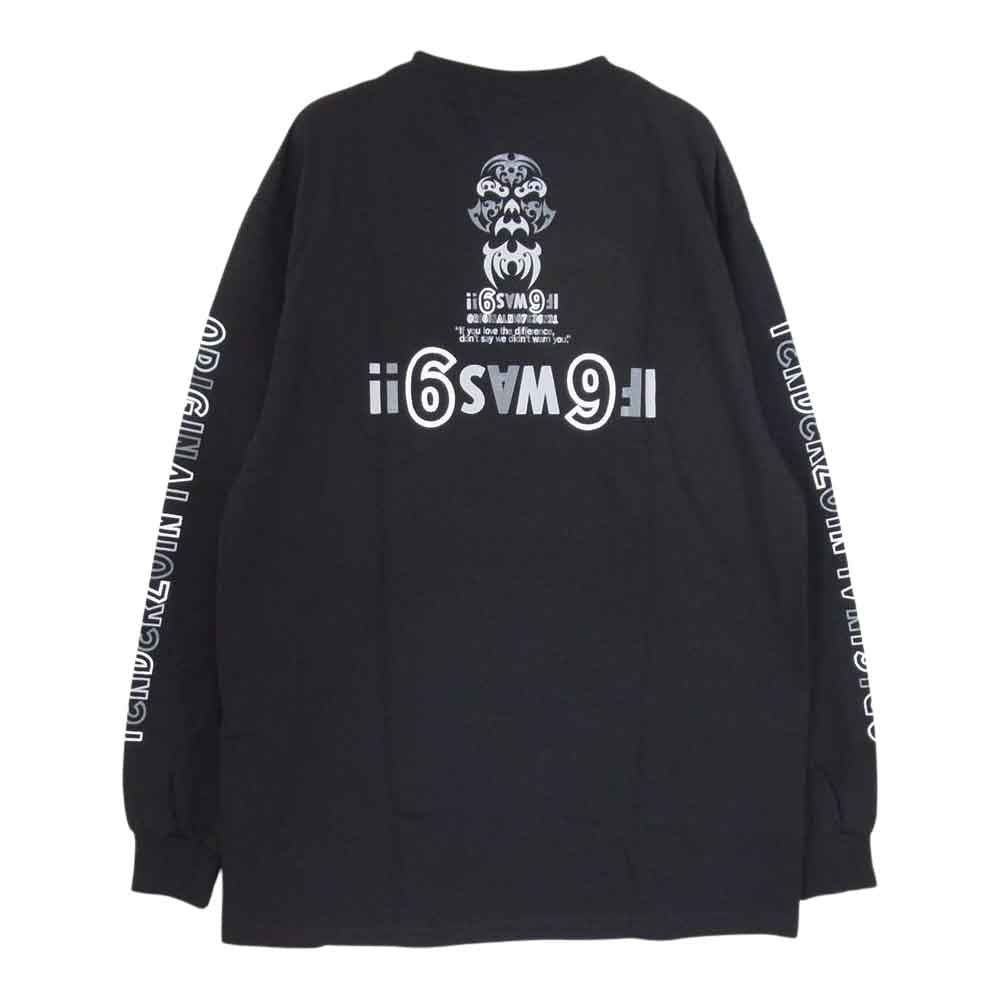 TENDERLOIN テンダーロイン LONG SLEEVE TEE 2B ロングスリーブ Tシャツ カットソー ブラック系 M【新古品】【未使用】【中古】