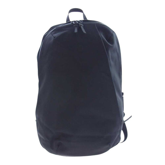 ウェクスレイ コーデュラ ナイロン イエロー マルチポケット バックパック リュック ブラック系【中古】