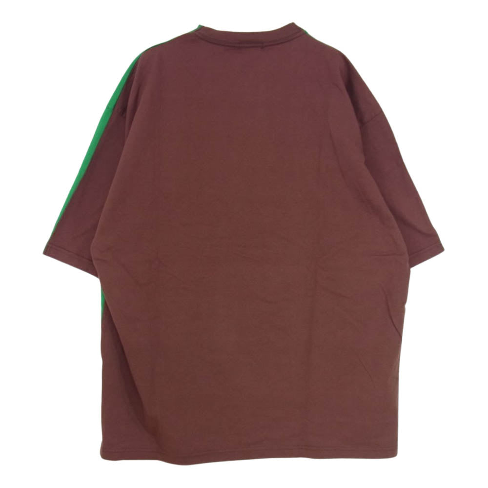 UNDERCOVER アンダーカバー UI1B4808 前後切替TEE NEO BOY ネオボーイ Tシャツ グリーン系 3【新古品】【未使用】【中古】